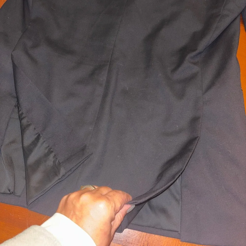 Jos A Bank | Travelers Collection | Black Wool Blazer | Men's‎ 42L